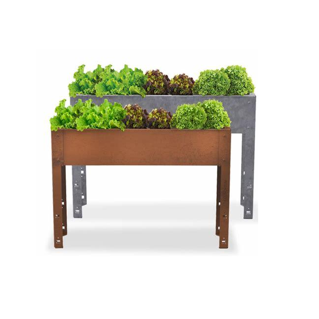 Rectangle Raised Garden Bed Kit Vegetable Flower Backyard Planter Elevated Box