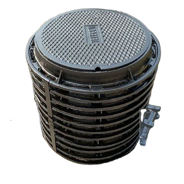 Ductile iron manhole cover
