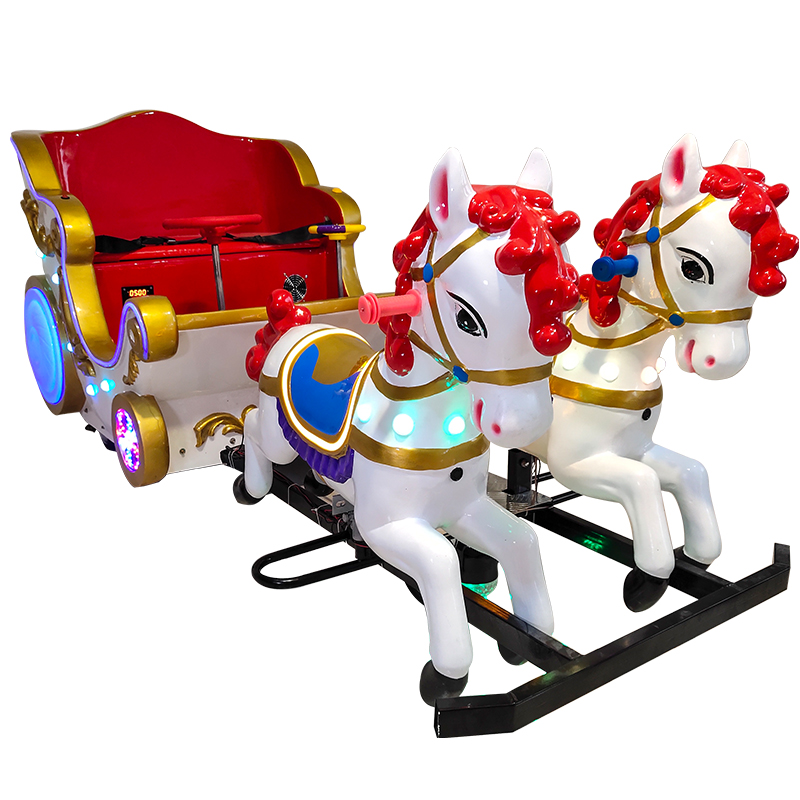 Wobeiqi patent product Fairground Attraction Kids Amusement Park Equipment royal carriage Rides For Sale