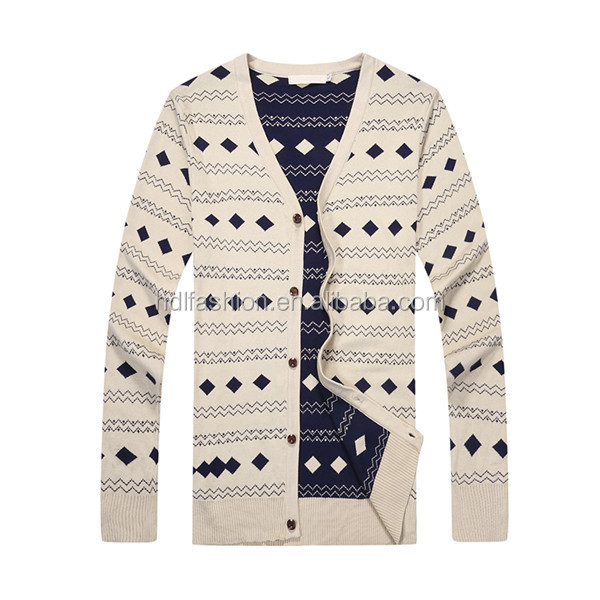 China supplier jacquard knit men&#39;s sweater design
