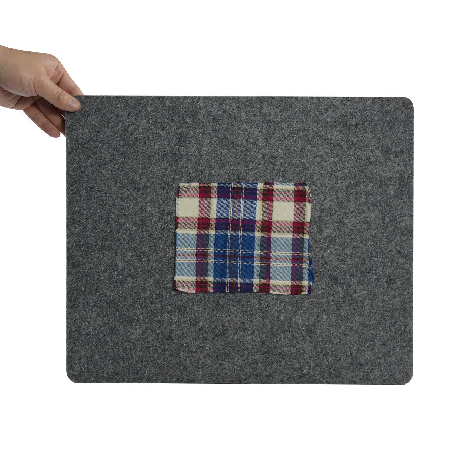 14x14'' Wool Pressing Mat 100% New Zealand Wool Ironing Mat 1/2" Thick Wool Pressing Pad with Accessories