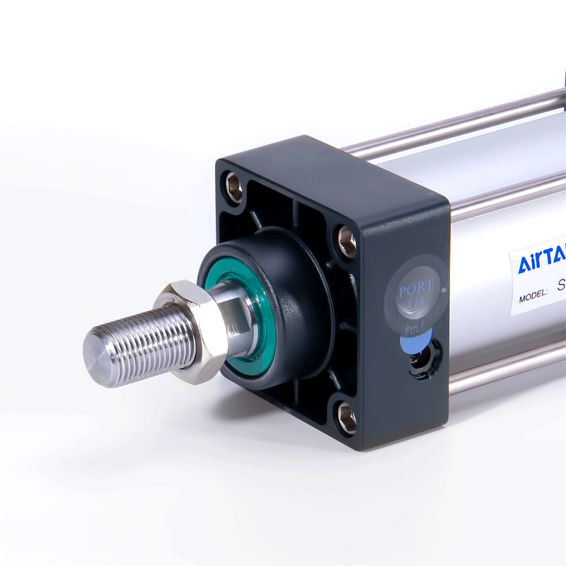 AIRTAC SC32X25 * 50X75X100X125X150X200 стандартный цилиндр из алюминиевого сплава компактный Пневматический воздушный цилиндр пневматический двойного действия