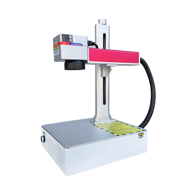 All In One Integrated Fiber Laser Marking 20W 30W 50W Laser Maker Printer Price For Logo
