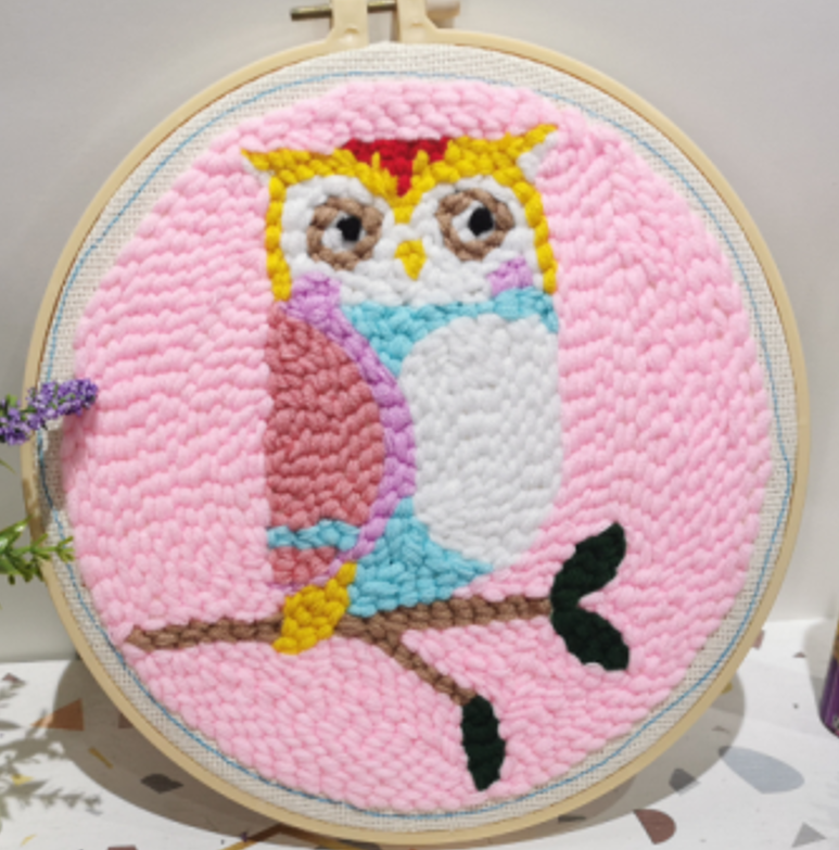 OEM ODM пользовательский DIY пробойник Игла diy Вышивка стартовый комплект для детей начинающих