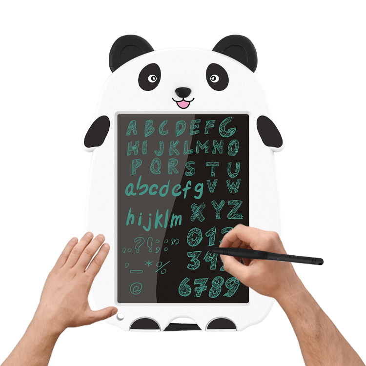 Cheap Reuseable Paperless 9 Inch Smart Color Portable Electronic Kids Toys Cartoon Drawing Panda Lcd Writing Tablet For Kids
