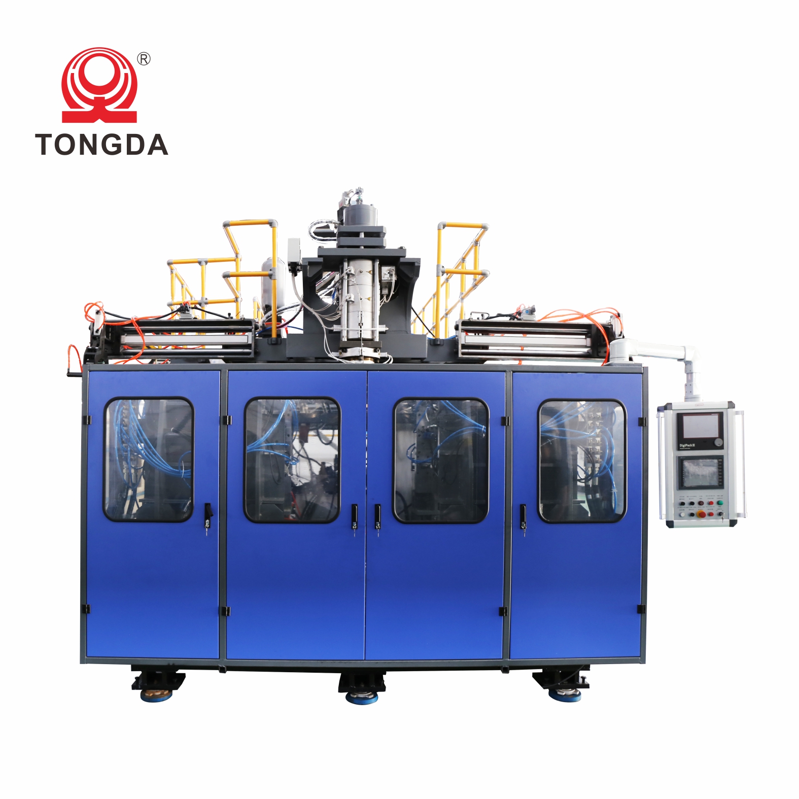 TONGDA HT30L двойной станции полностью автоматическая машина штранг-прессования пластика 20l выдувные формовочные машины