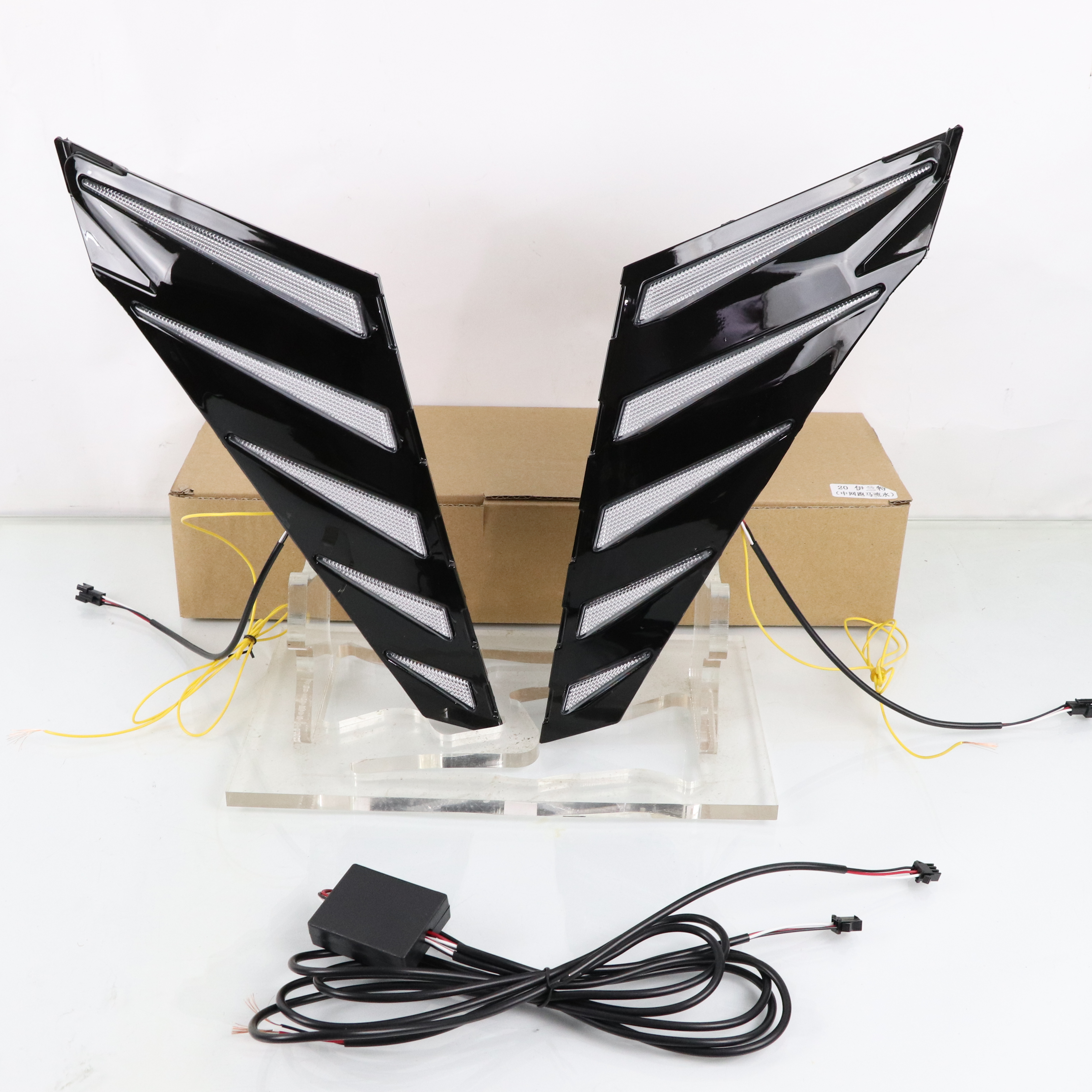 Front bar lamp for Hyundai Elantra 2020 Grille with led light for Hyundai Elantra 2020 Daytime running lamp for Hyundai Elantra