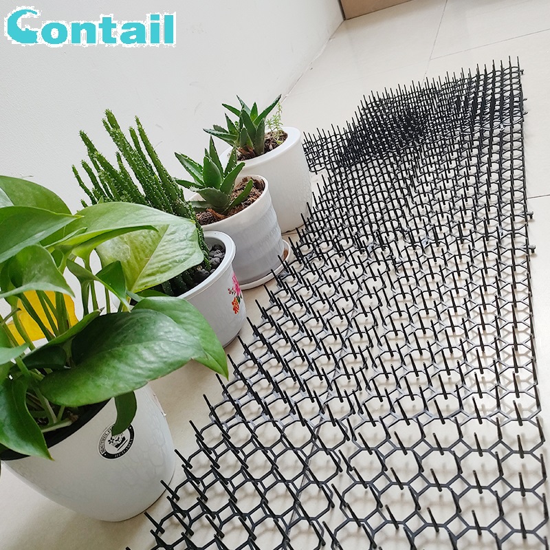 Garden Cat Scat Spike Mat, Anti Digging Prickle Garden Spikes Straps Cat Dog Scat Anti-cat Prickle Pad