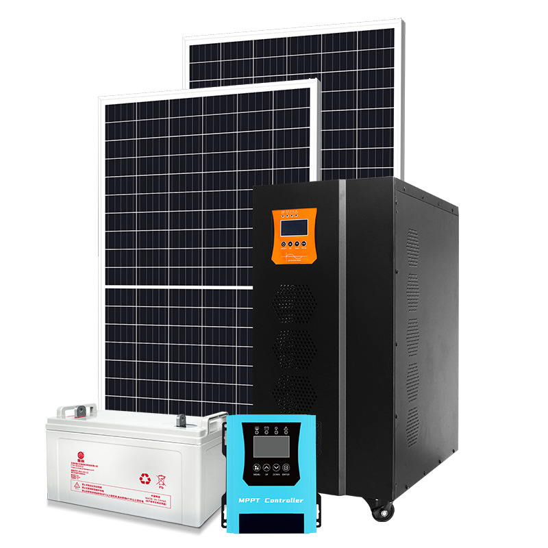 Полный комплект системы солнечных панелей 5000 Вт On Off Grid Solar System 5000 Вт домашняя система солнечной энергии 30 кВт