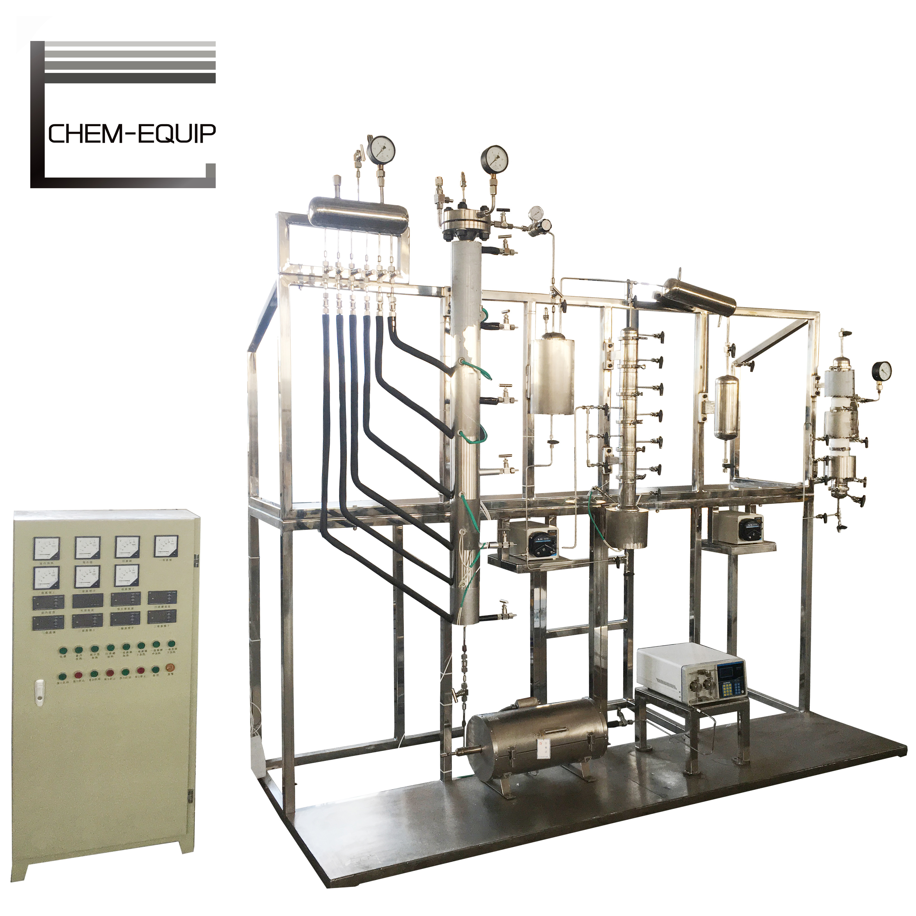 continuous flow reactor high pressure/series reactor