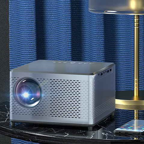 New Mini Portable Projector Led Home Micro Projector 1080P FHD Projector For Home Cinema