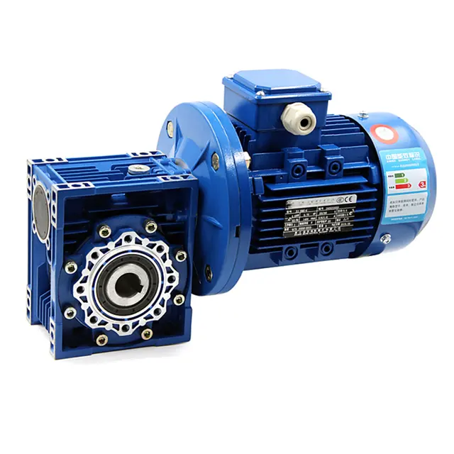 nmrv63 worm gearbox motor 0.75kw 1.1kw 1.5kw NMRV63 speed reducers for mining