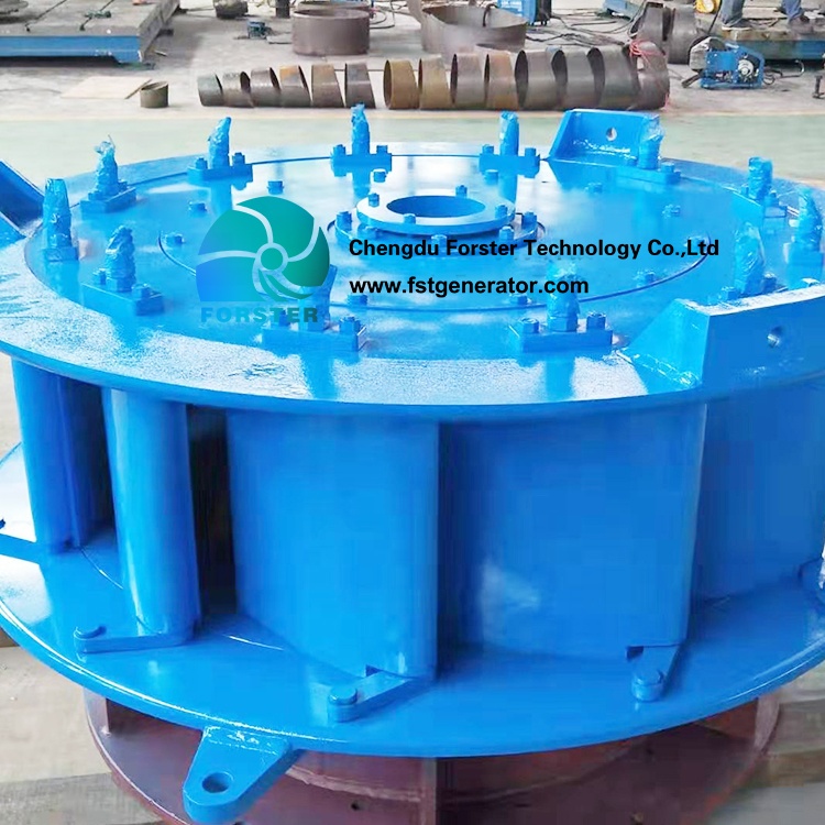 Chengdu Forster технология компании высокое качество и высокая эффективность 400kw весло типа Kaplan турбины
