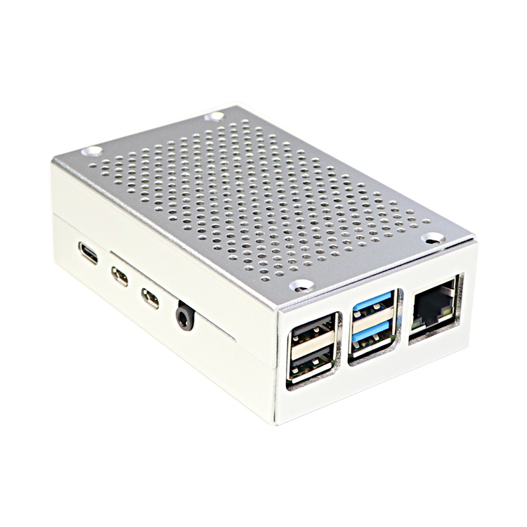 Алюминиевый Пластиковый корпус для raspberry 3 4 модели B