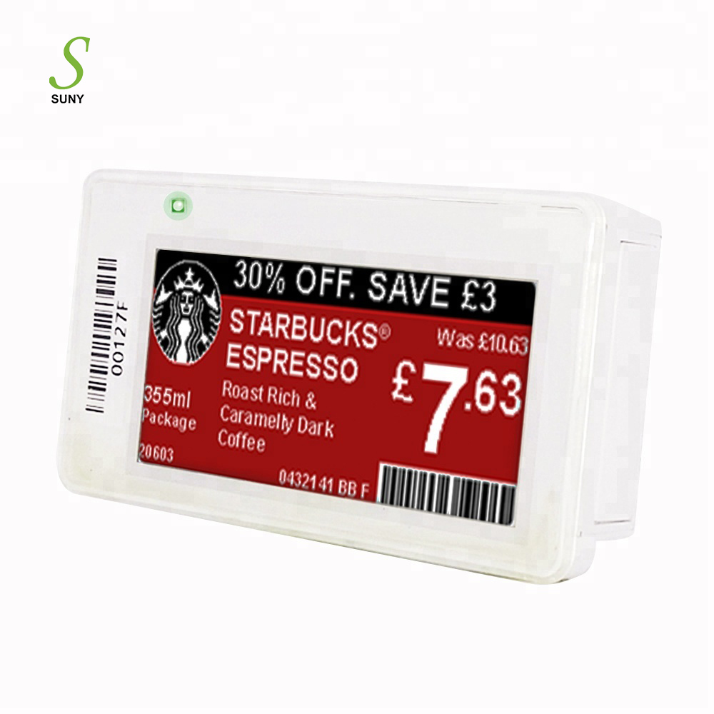 SUNY 2.13inch E-ink Epaper ESL Electronic Shelf Label