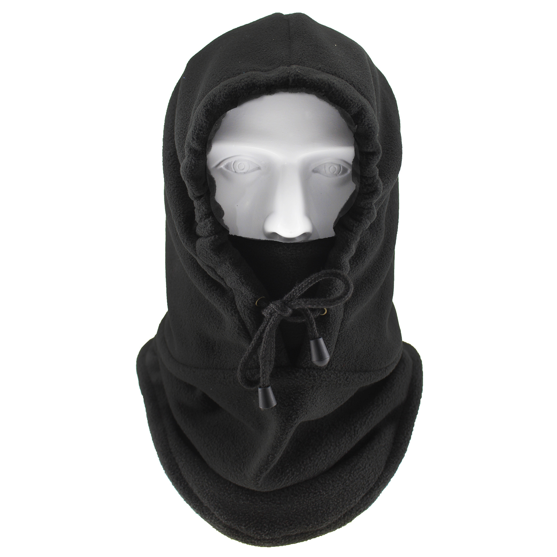 WM-081 Winter Windproof Warm Thermal Fleece Balaclava Face Ski Mask Hooded Neck Sports Bicycle Hat