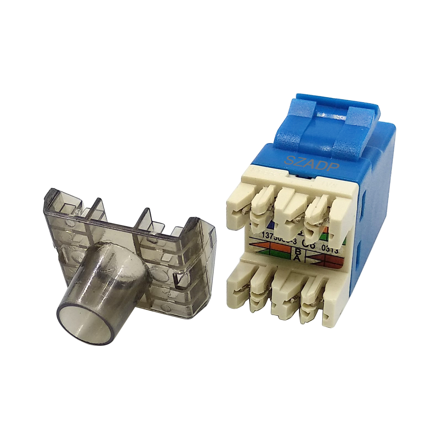 Best RJ45 Connector Ethernet 8 Pin Cat5e Cat6 keystone jack modules