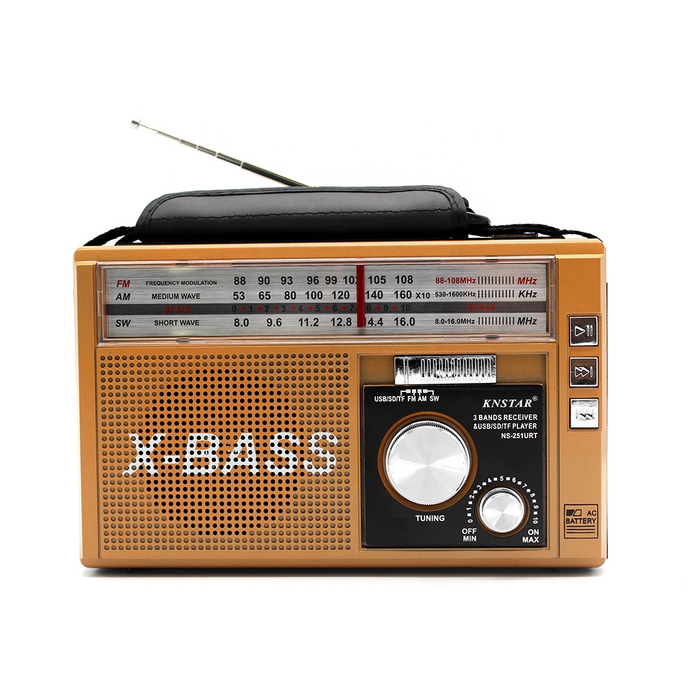 Фонарь AM FM SW 3 полосы радио USB/SD/TF MP3-плеер NS-251URT