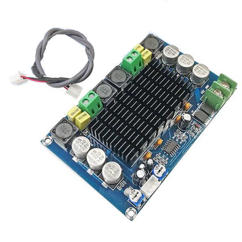 2*150W dual channel high power amplifier board with front stage amplifier DC12-26V TPA3116D2 Digital power amplifier board