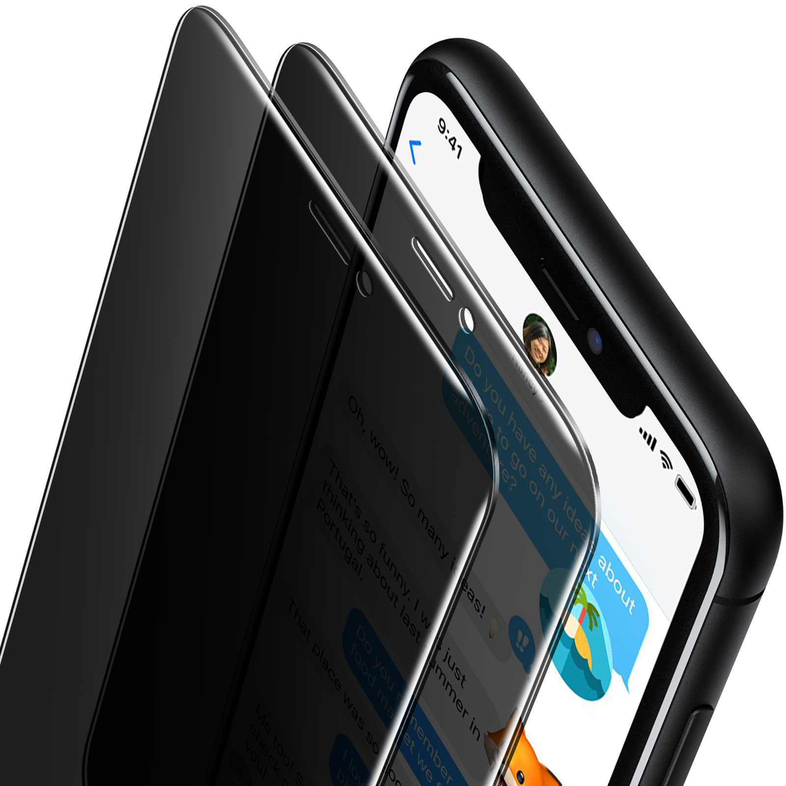 High Quality 0.3mm Full Cover Anti-dust Perfect Fit Privacy Tempered Glass Cellphone Screen Protector