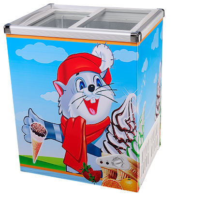 Морозильная камера для раздвижной стеклянной двери/Icecream Showcase SD-100Q