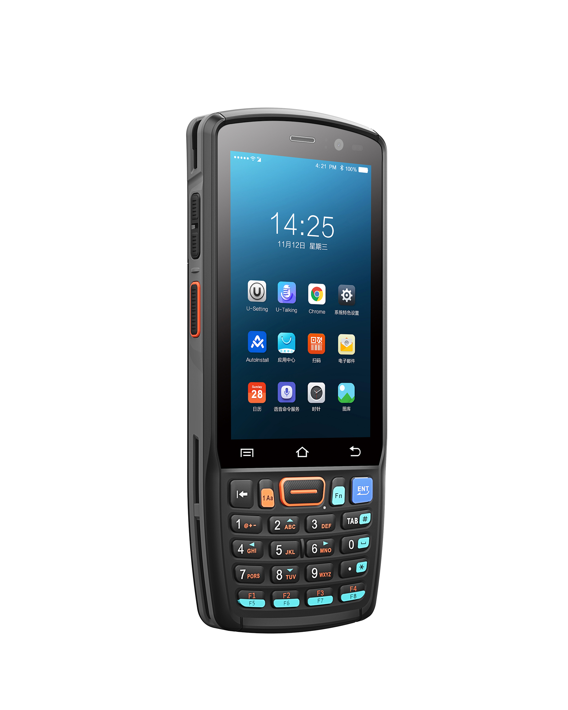 Urovo DT40S портативный промышленный PDA прочный терминал данных Android сканер штрих-кодов octa core устройство для передачи данных