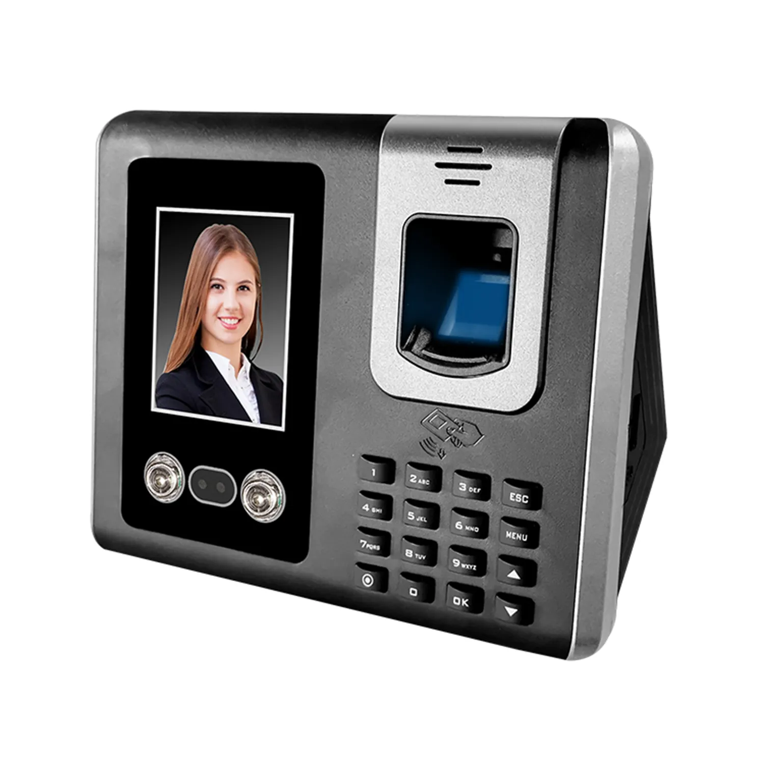 TIMMY Biometric Fingerprint Facial Recognition Clock Administrator Time Attendance Machine  With GPRS