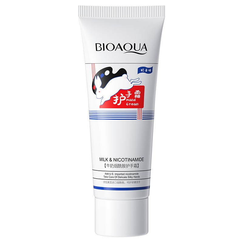 Отбеливающий крем для рук BIOAQUA молоко mini, лосьон, увлажняющий Органический крем для рук, фирменная торговая марка
