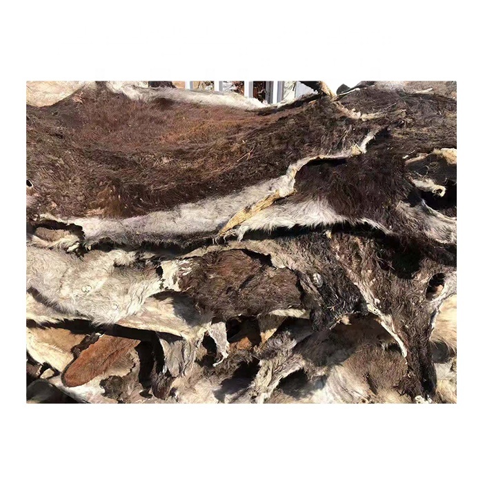 Treding Hot Products Good Price High Quality Cow Hides Wet Salted Donkey Skin Reversible Belts Sheep Skin Dry Salted Vacuum Bag