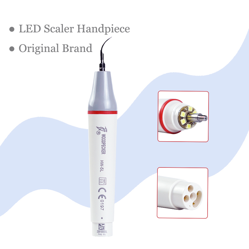 Original Brand Dental Ultrasonic Piezo Scaler LED Detachable Handpiece HW-5L / HW-3H For Scaler Cleaning Dentist Tools