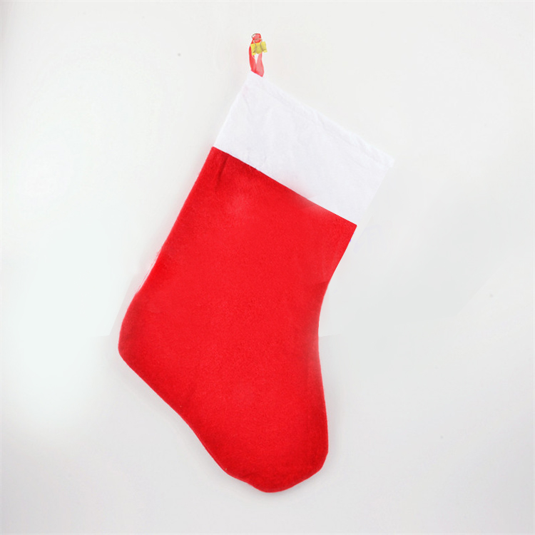 Factory Direct Sale High Quality Custom Unisex Christmas Party Funny Simple Plain Plus Size Socks
