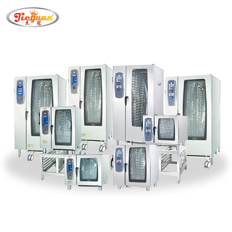 Electric 4 6 10 Trays Convection Bakery Combi Oven Steamer Steam Restaurant & Hotel Supplies Combi Oven