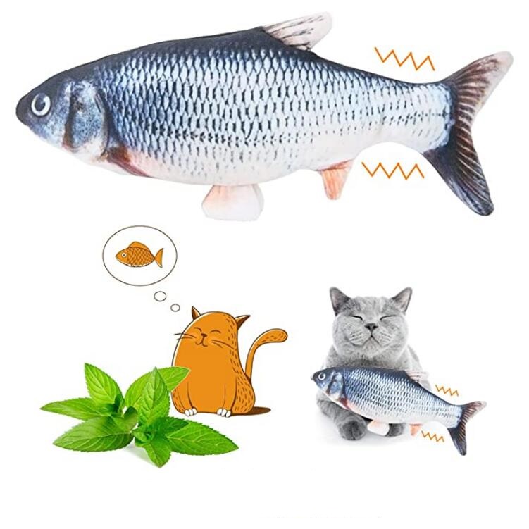 cat toy fish popular quality lovely electric chewing toy for cats