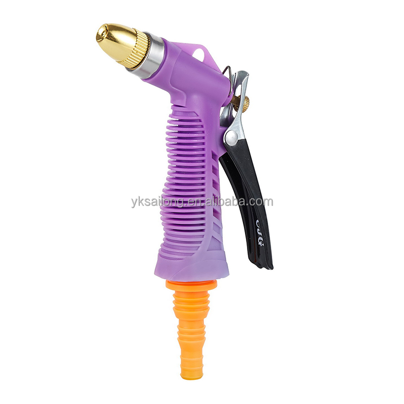 Adjustable Plastic Garden Water Gun Car Wash House Clean Gun