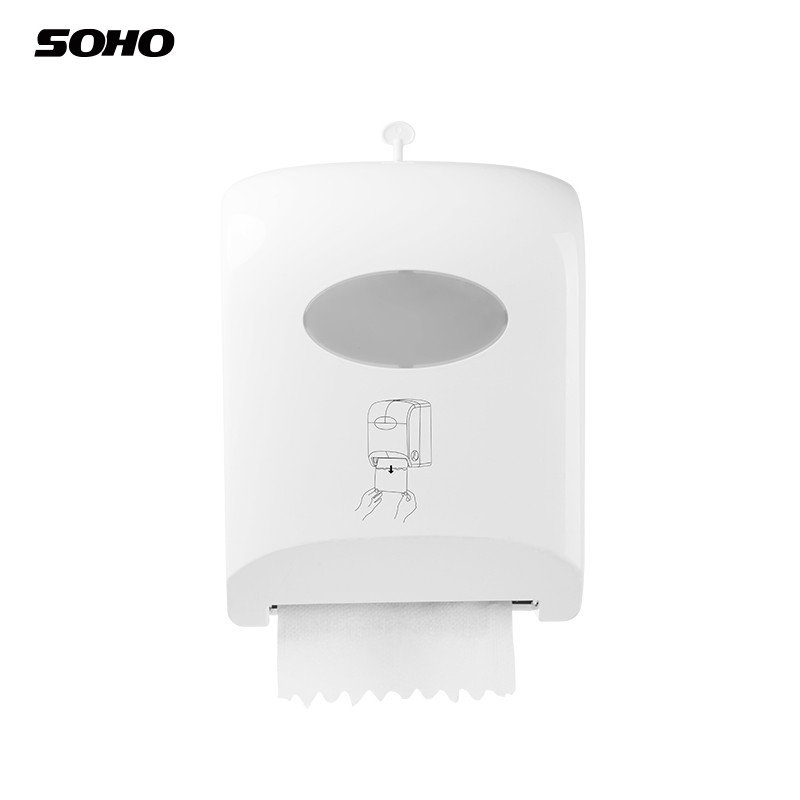Damping Mode Semi-Automatic Hand Towel Dispenser Towel Holder Towel Box
