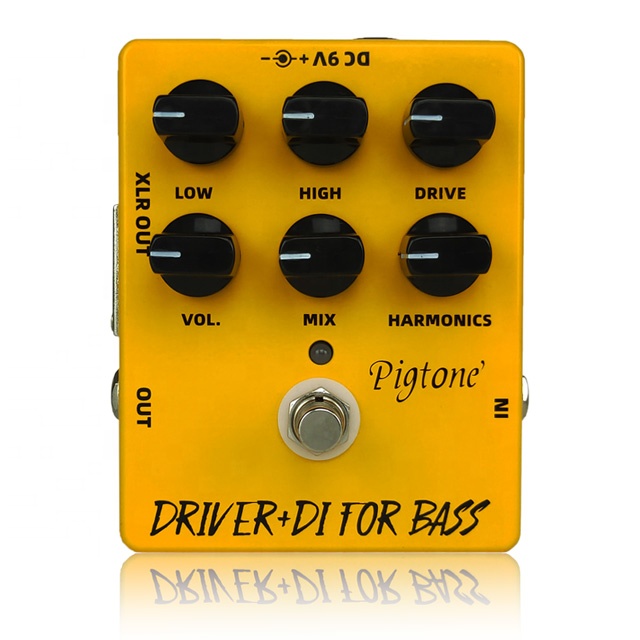 Pigtone PP-15 драйвер DI для бас педалей акустическая электрическая Oem Гитарные эффекты Педали