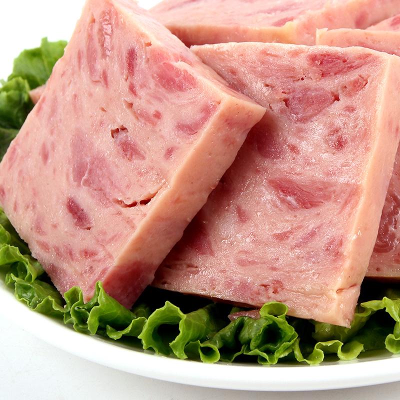 Prepare To Eat Hot Lunch Meat Emergency food Storage Canned Pork