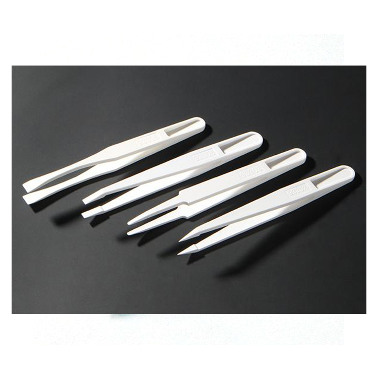 Medical No Static Electricity Plastic Tweezers For Alcohol Cotton