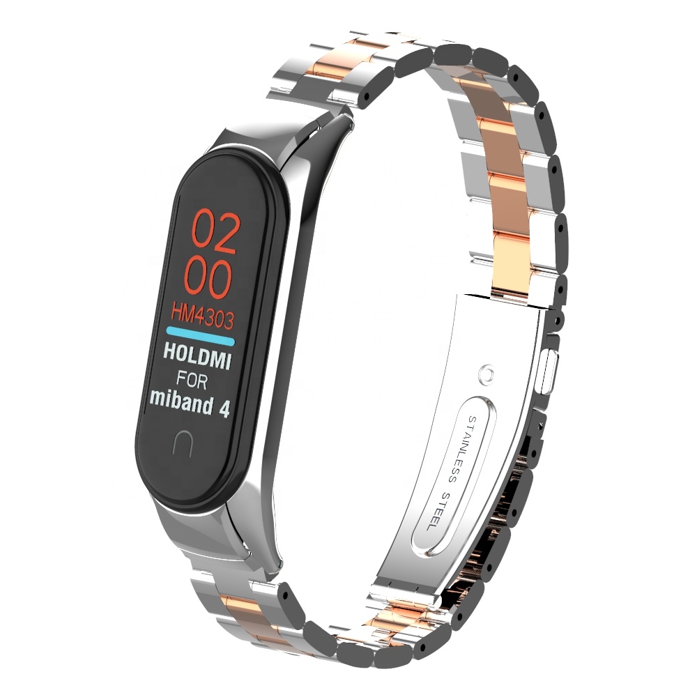ODM holdmi 43037 серия промежуточные цвета розового золота miband 4 ремешок для часов для xiaomi band 4 и 3