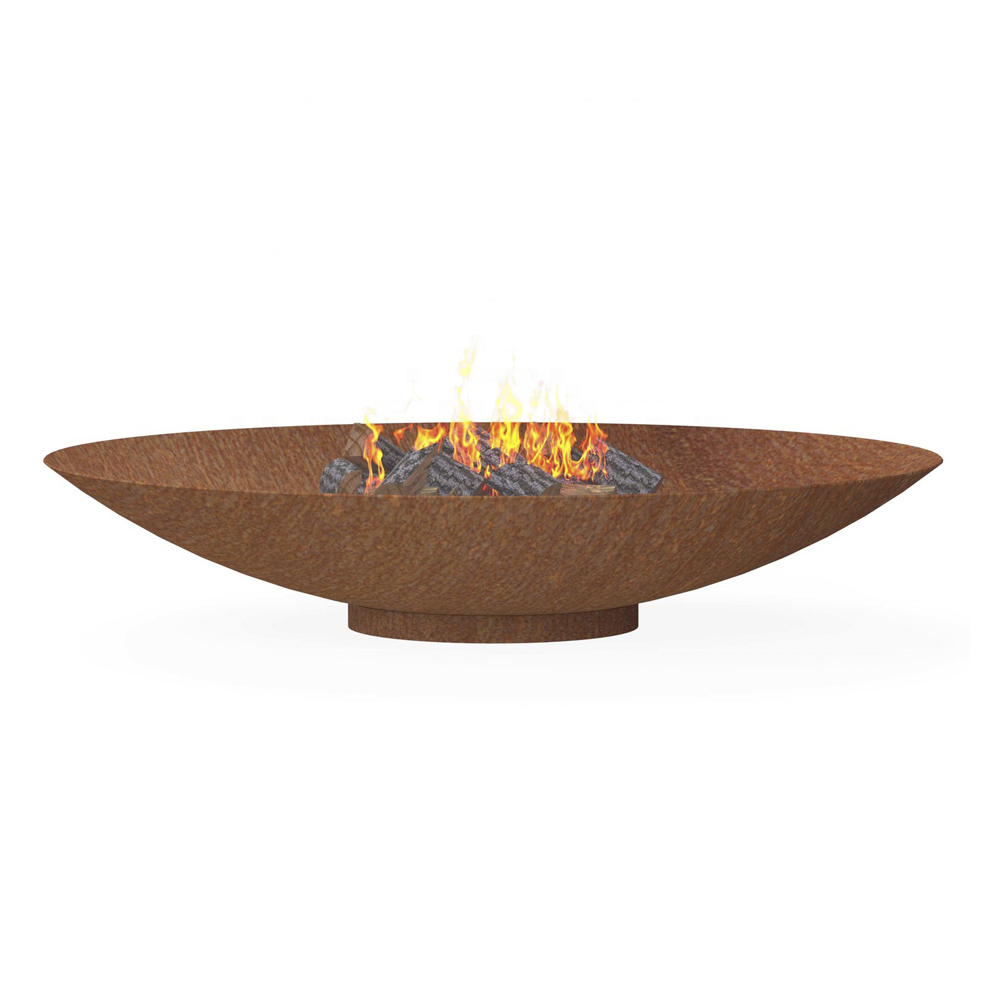 outdoor fireplace steel garden treasures fire pit / steel round large patio fire pit / outdoor steel firepits