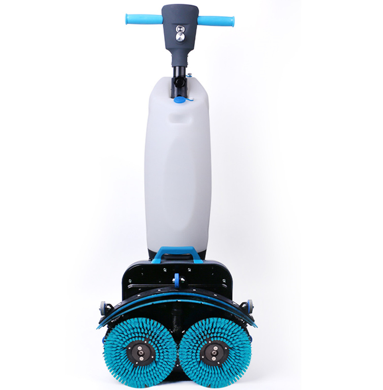 Wholesale Hot Mini Portable Small Manual Compact Automatic Walk Behind Floor Scrubber Washing Machine