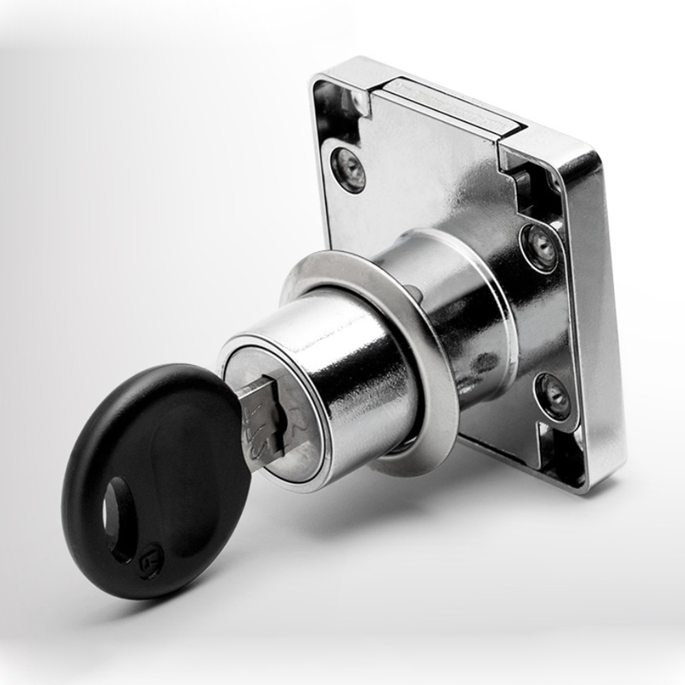 Drawer Lock Desk Flat Head Drawer Lock Office Desk Cupboard Wardrobe Cabinet Door Drawer Lock