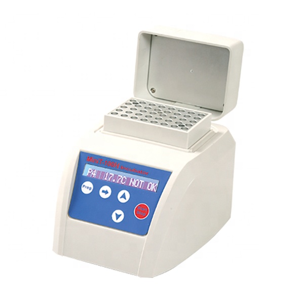 Инкубатор West Tune MiniT-100H LCD с постоянной температурой, мини-инкубатор для сухой ванны с нагревательной крышкой, используемой для центрифужной трубки