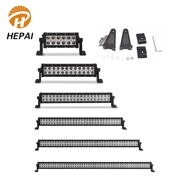 Двухрядные дальнего света 36W 72W фары для 120 Вт 180 Вт 240 Вт 300 Вт подсветка для UTV ATV б/у вездеходная светодиодная осветительная планка
