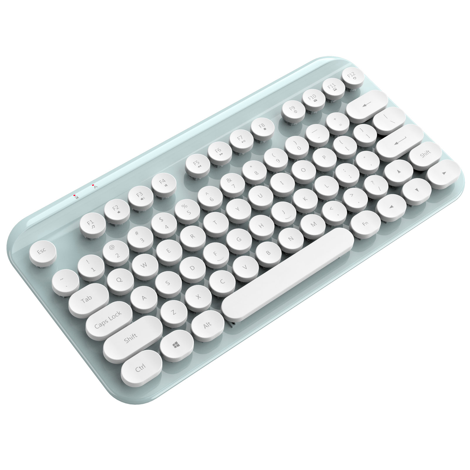 AIWO High Quality Portable Magnetic keyboard Mini 2.4ghz Wireless Usb Keyboard Punk Wireless Keyboard