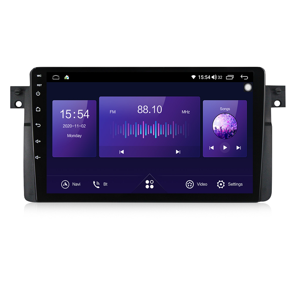 Автомобильный DVD-плеер, 6 + 128 ГБ, Android 11, 8 ядер, IPS DSP, видео, 2 Din, для BMW E46 1998-2006 Carplay, автомобильный Dvd-плеер, Wi-Fi, GPS-навигация, 4G LTE