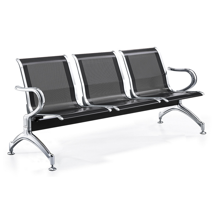 Free Sample Hot Sale Good Quality Long Hospital Chairs Can Sleep Waiting Chair Clinic Chair