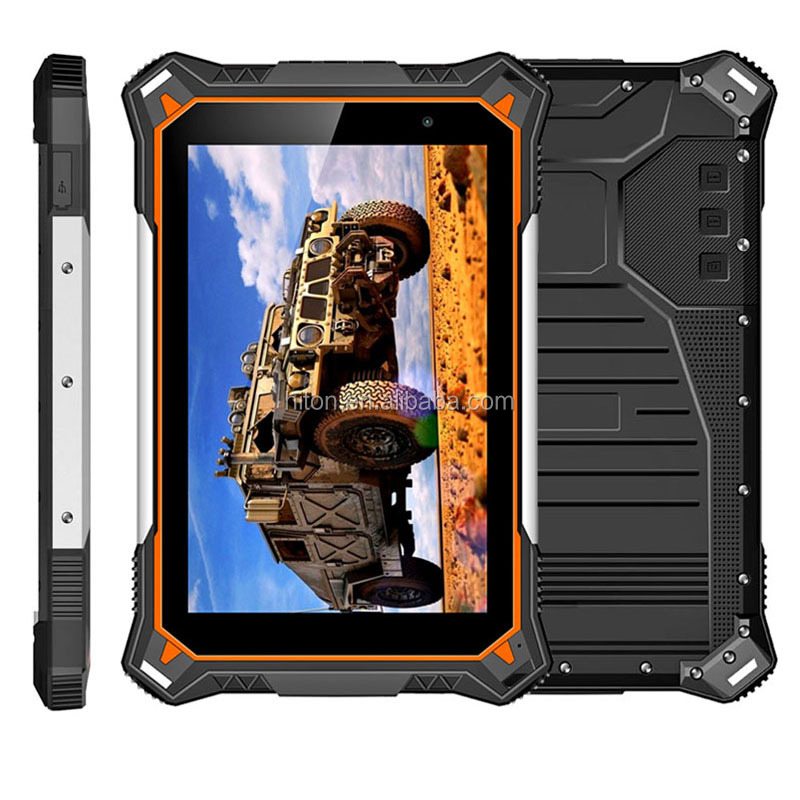 Самый дешевый завод 8 дюймов android Прочный планшеты 2G + 32G (4 + 64 Гб опционально) возможности сети 4G FDD 4 аппарат не привязан к оператору сотовой связи военные планшетный ПК с 10000 мАч батарея