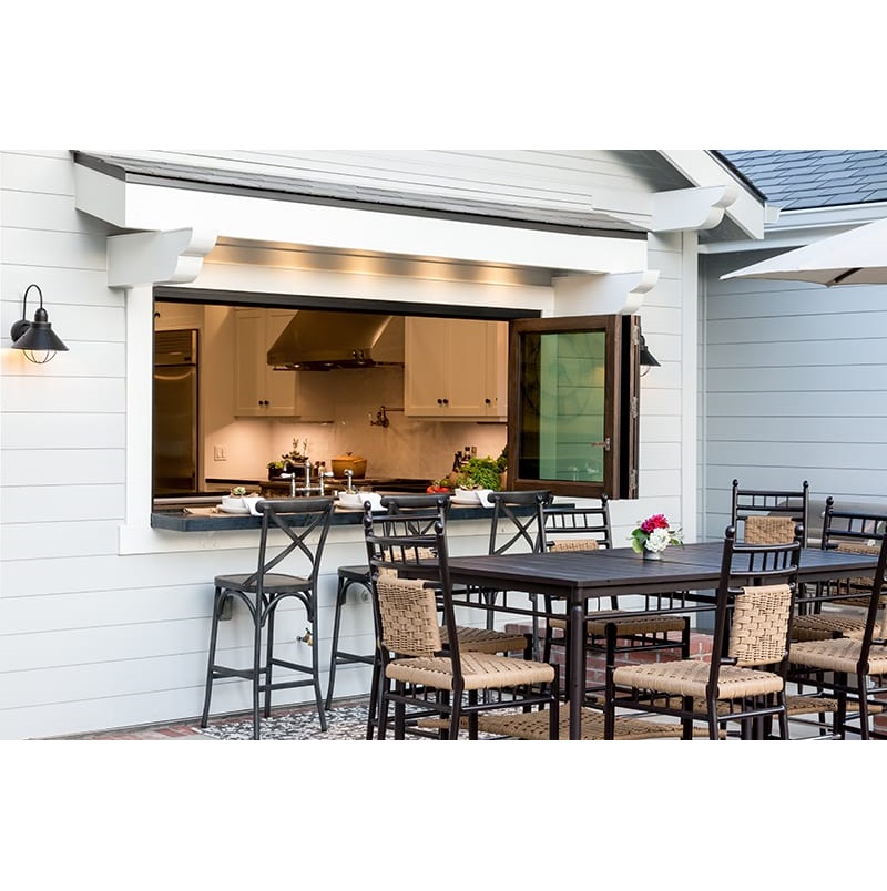 Modern aluminum glass sliding windows aluminum frame glass folding windows