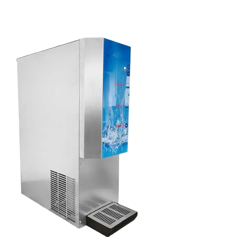 Льдогенератор с дозатором воды, самостоятельное обслуживание, льдогенератор 2 в 1, льдогенератор воды с дозатором
